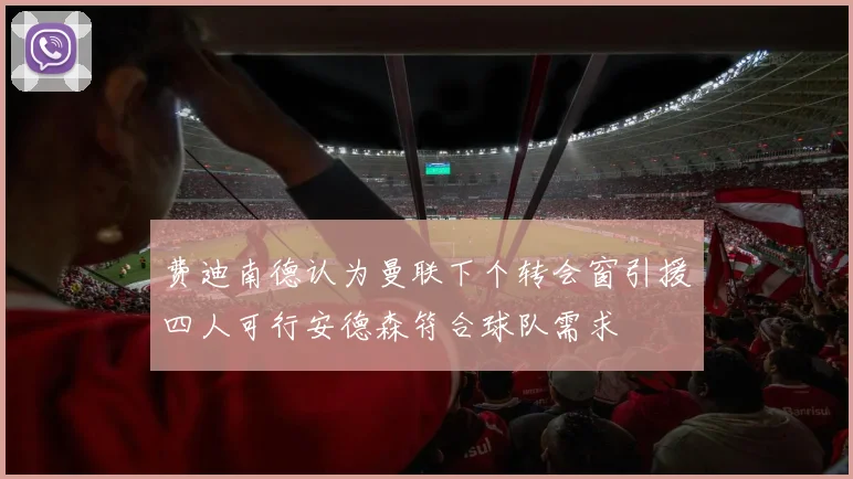 费迪南德认为曼联下个转会窗引援四人可行安德森符合球队需求